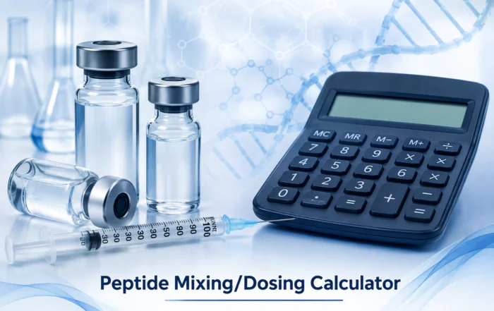 Peptide Mixing/Dosing Calculator