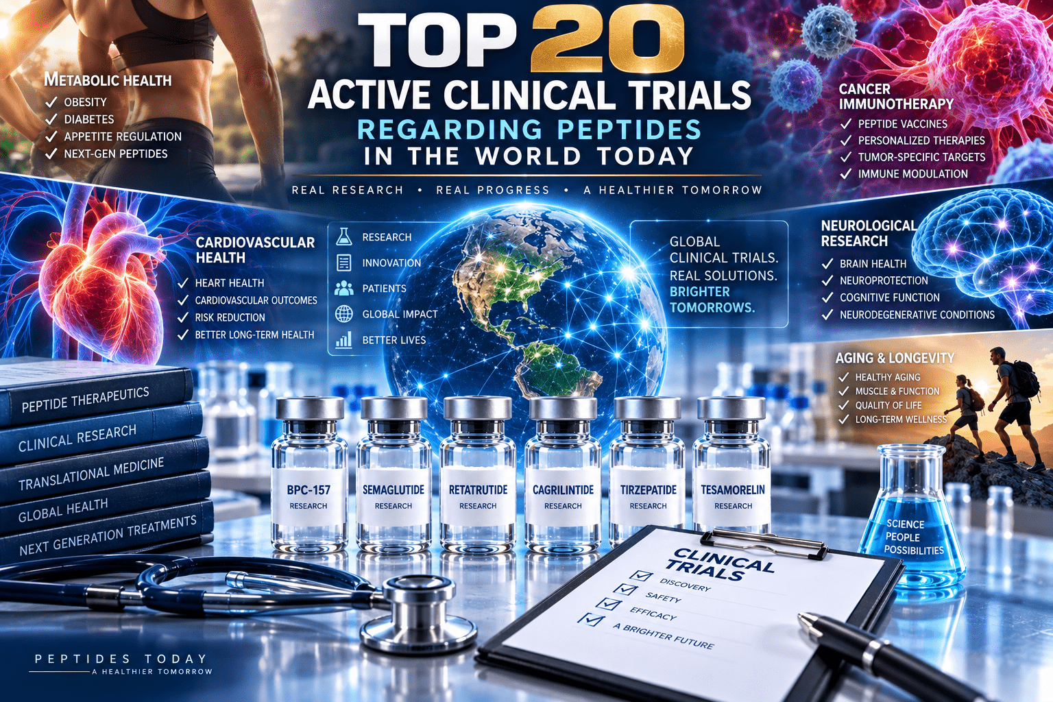 Top 20 Peptide Clinical Trials
