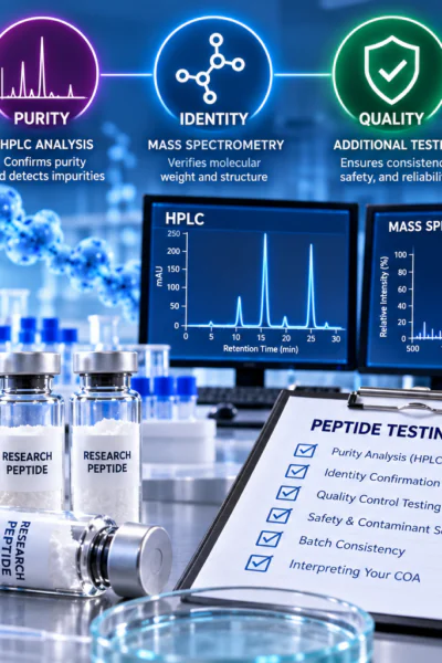 Peptide Testing Guide for Purity, Identity, and Quality