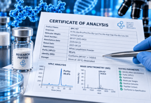 Understanding COAs: How to Read a Peptide Certificate of Analysis