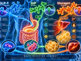 GLP-1, GIP, and Glucagon: Understanding the Science Behind Multi-Receptor Peptides