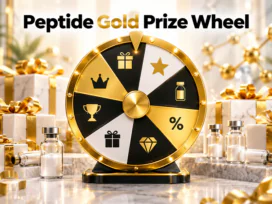 Peptide Gold Prize Wheel